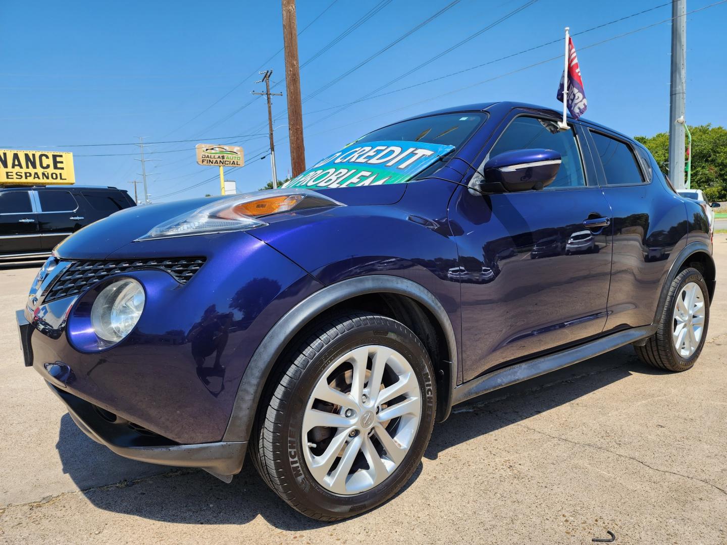 2015 BLUE Nissan Juke SV (JN8AF5MR5FT) , AUTO transmission, located at 2660 S.Garland Avenue, Garland, TX, 75041, (469) 298-3118, 32.885551, -96.655602 - Welcome to DallasAutos4Less, one of the Premier BUY HERE PAY HERE Dealers in the North Dallas Area. We specialize in financing to people with NO CREDIT or BAD CREDIT. We need proof of income, proof of residence, and a ID. Come buy your new car from us today!! This is a SUPER CLEAN 2015 NISSAN JUK - Photo#7